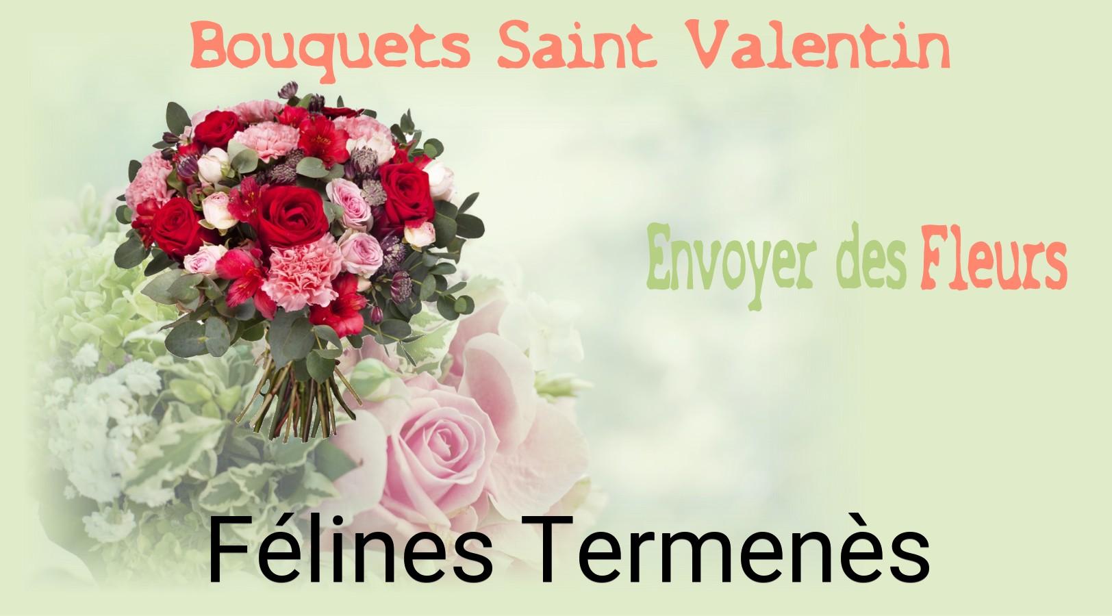 Roses de Saint-Valentin livrées à Félines-Termenès
